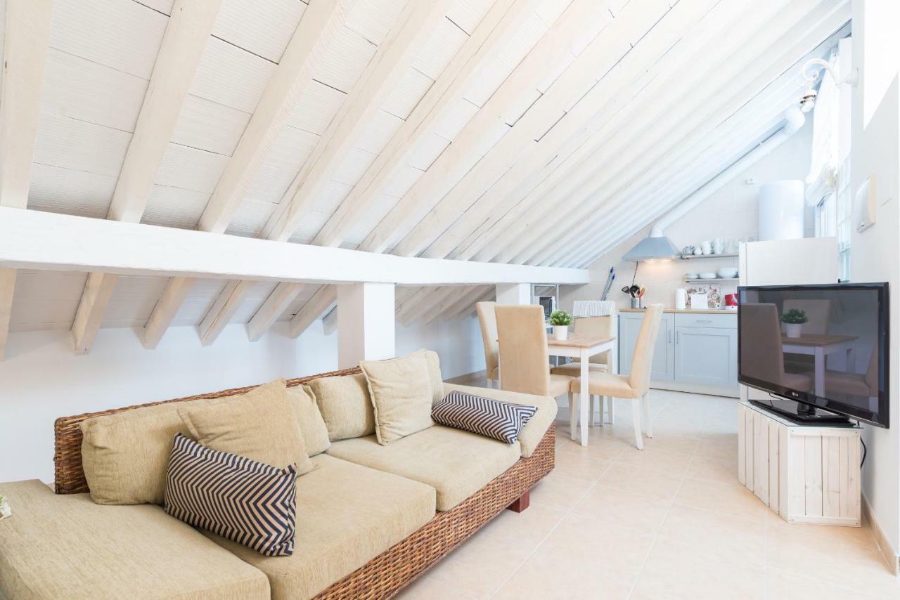 Loft Con Gran Terraza En Primera Linea De Playa Málaga Exteriör bild