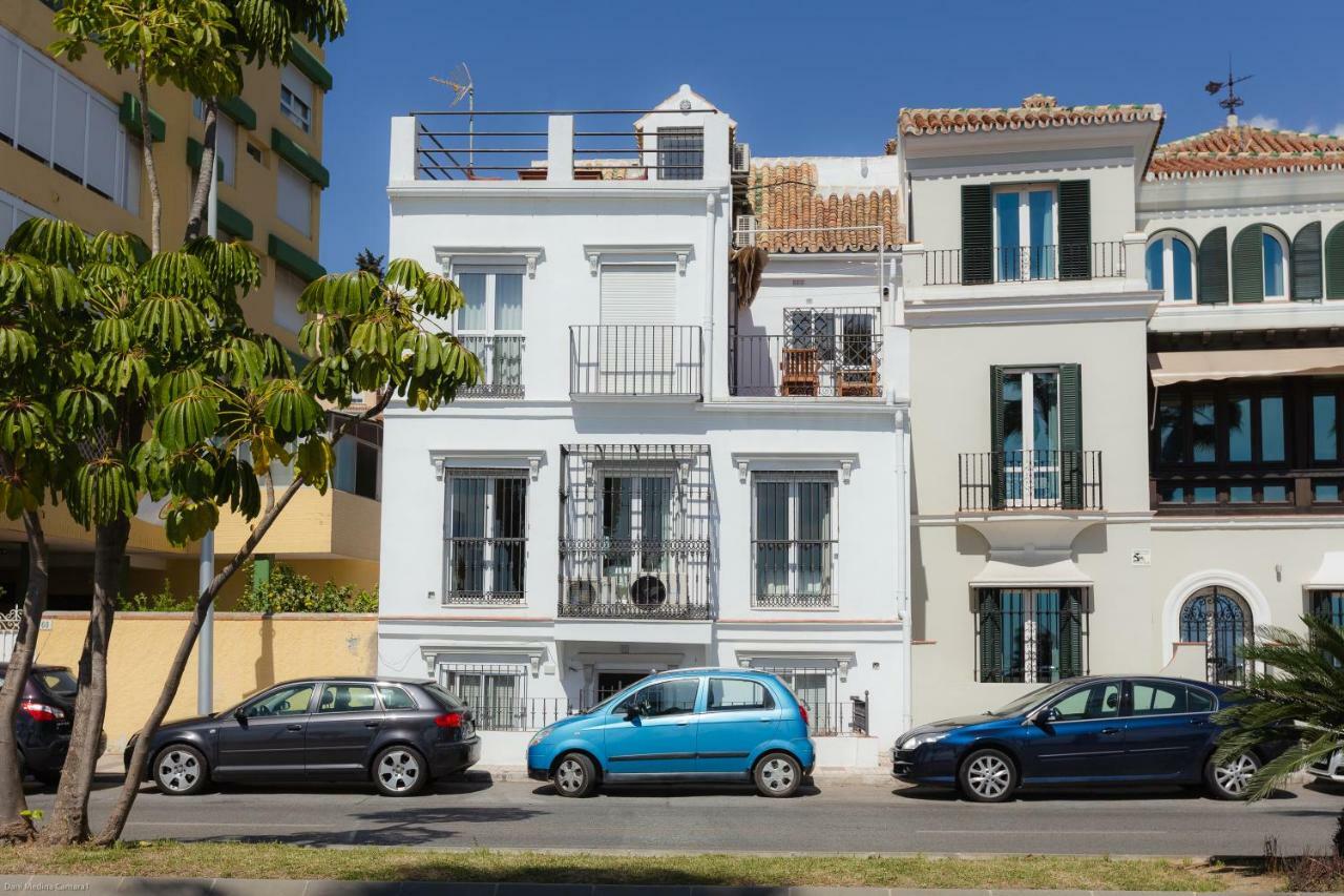 Loft Con Gran Terraza En Primera Linea De Playa Málaga Exteriör bild